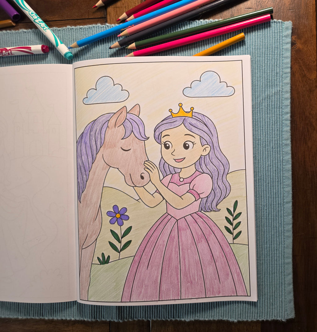 Princess Coloring Book