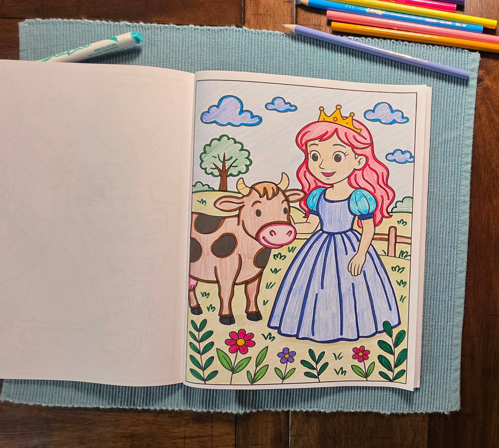 Princess Coloring Book