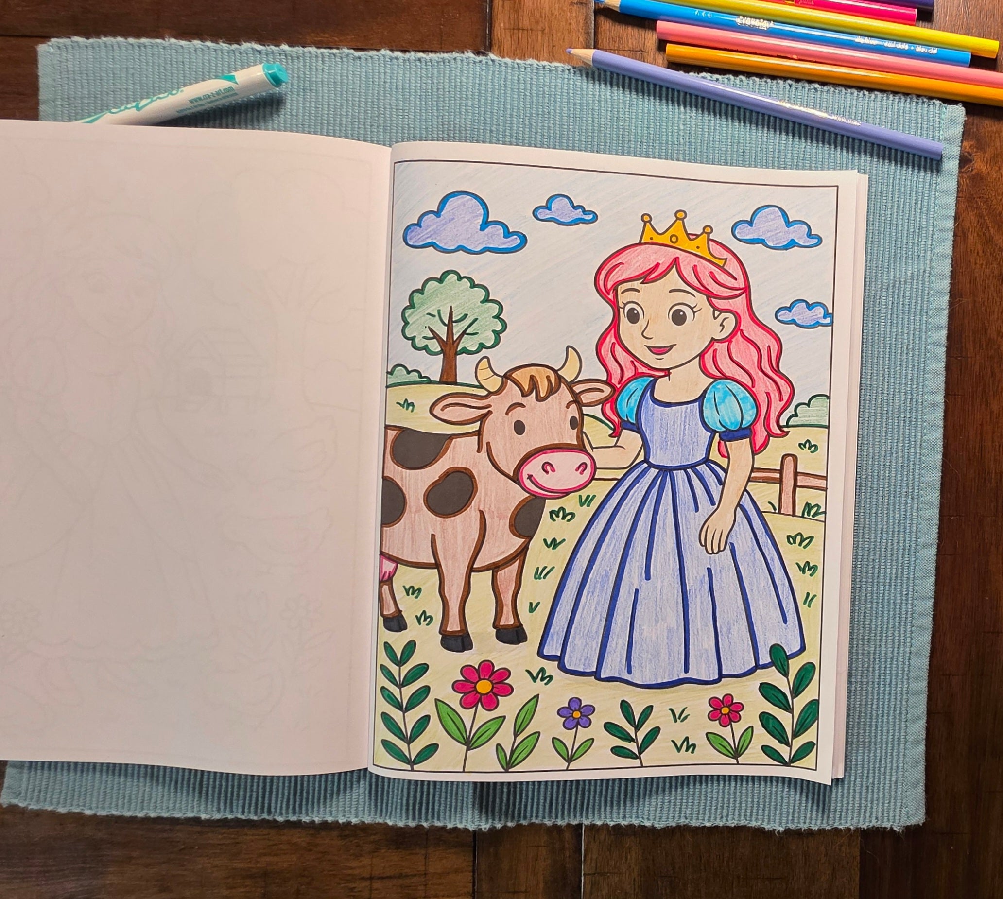 Princess Coloring Book