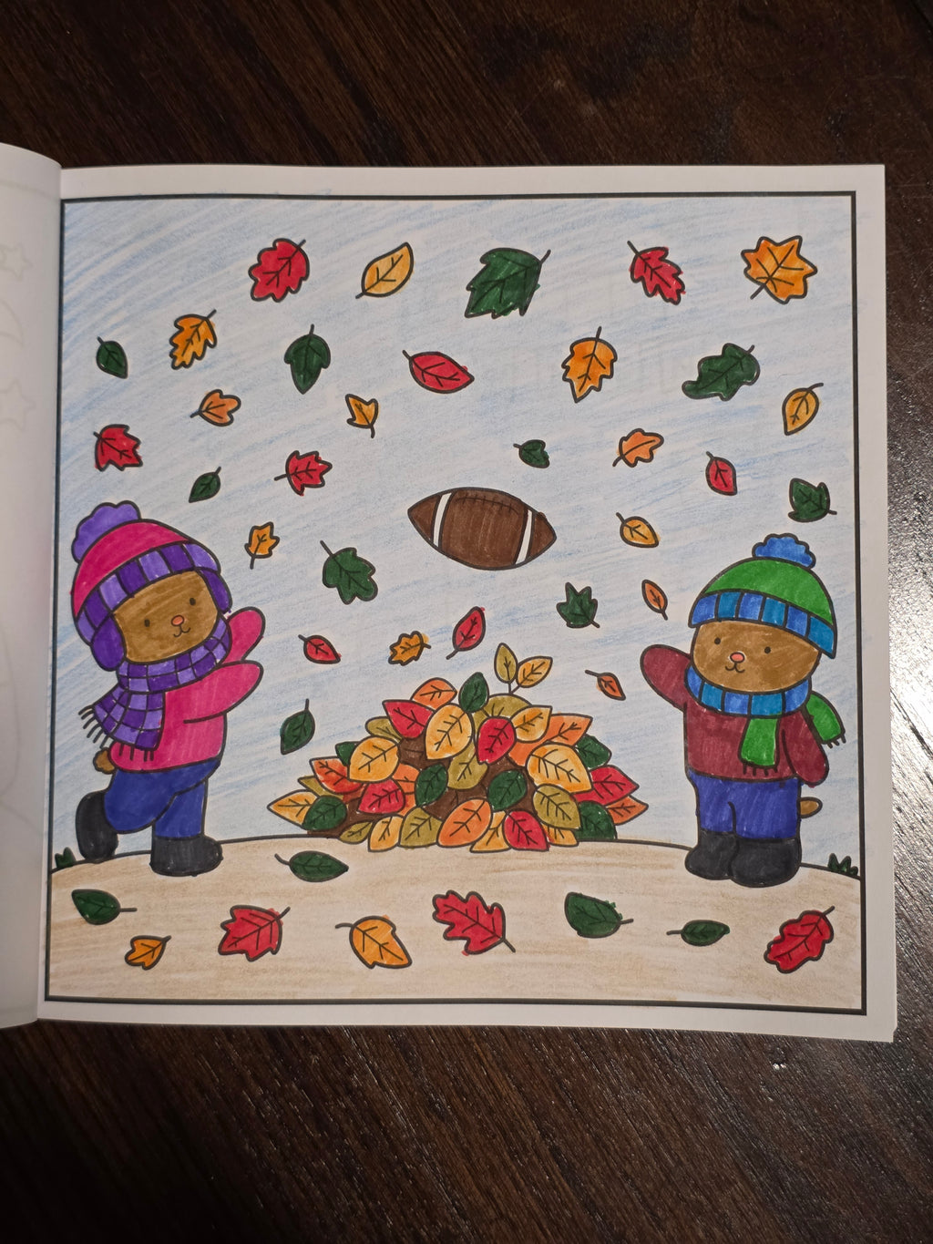 Cute and Spooky Fall Coloring Book